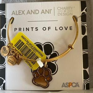 AlEX AND ANI dog paw bracelet
